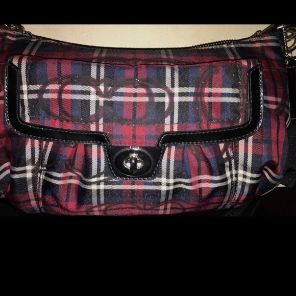 NWT COACH Poppy Tartan Plaid Crossbody - Picture 2 of 5